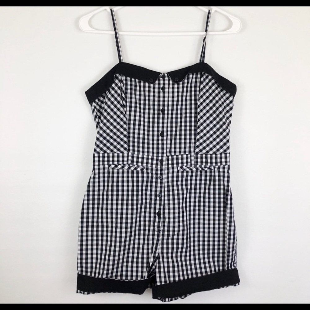 ISO! Looking for Amy Winehouse gingham playsuit!